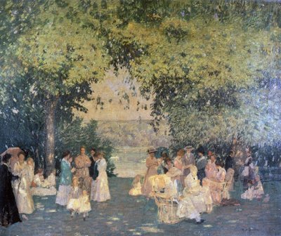 Una reunión de verano, 1920 de Rae Sloan Bredin